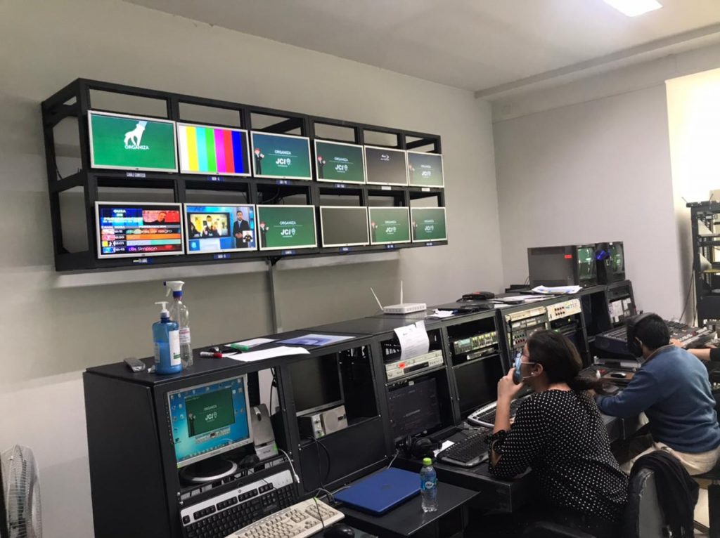 Producción de la transmisión en vivo