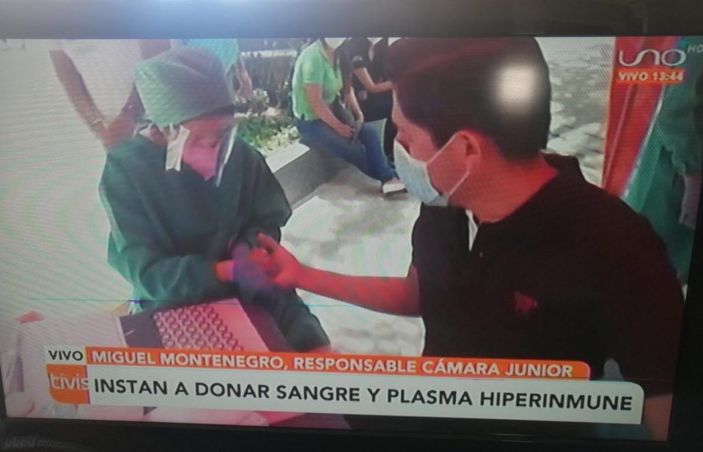 Cobertura de la campaña en televisión